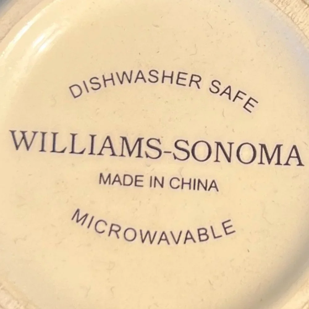 Williams Sonoma 12 Days Of Christmas Mug w/ Days 10, 11 & 12 ~ Christmas Carol